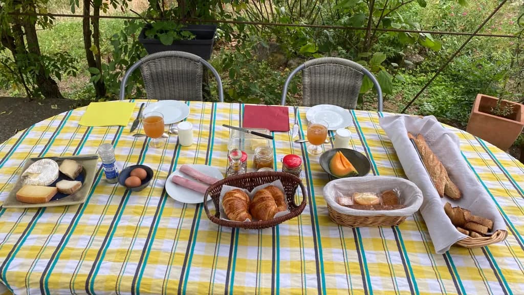 Photo d'un petit-déjeuner à Terres de Barréjat